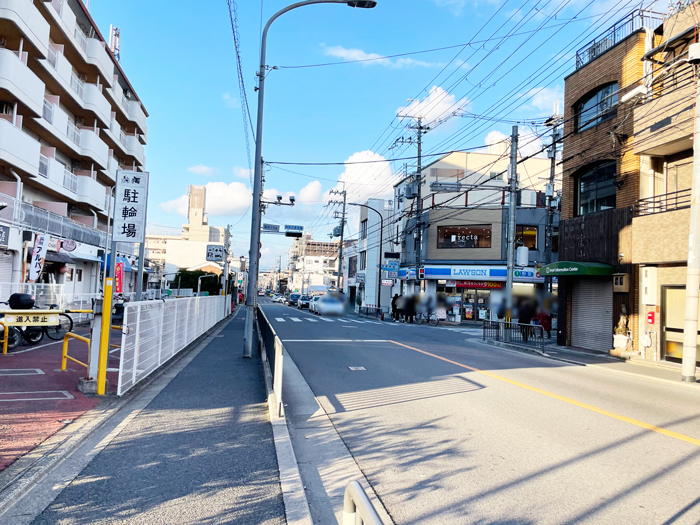 「ローソン伏見稲荷駅前店」の場所画像