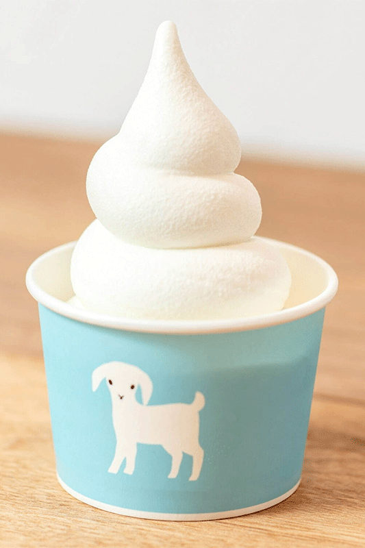 冬の北海道産ミルクを使った商品の画像