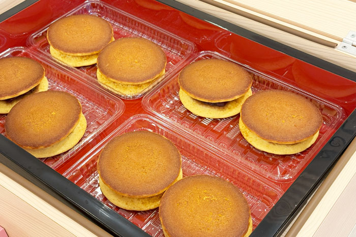 「あわしま堂 京都納屋町商店街店」のどら焼の画像