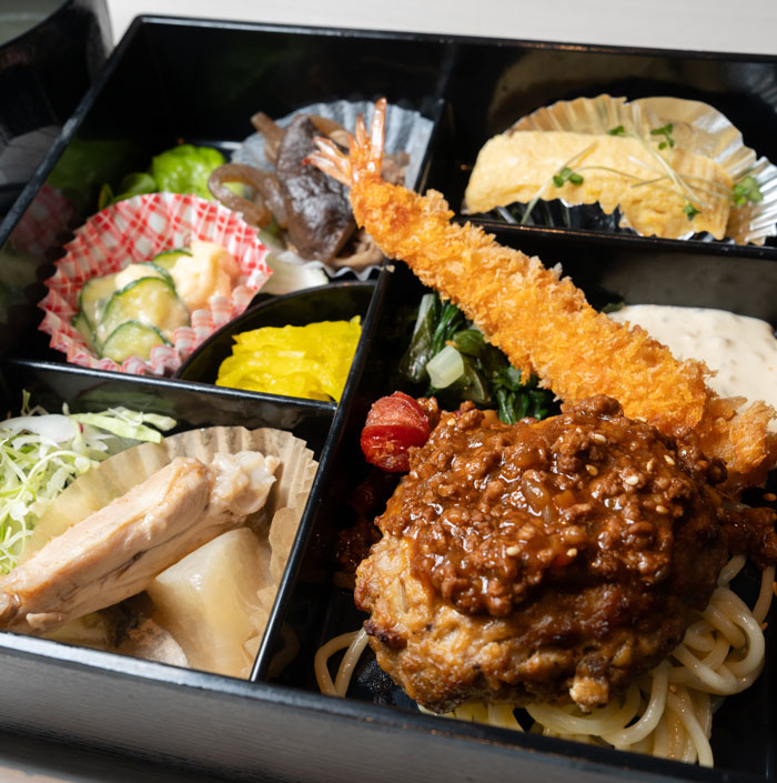 「喫茶クレタケ」美味しそうなお弁当の画像