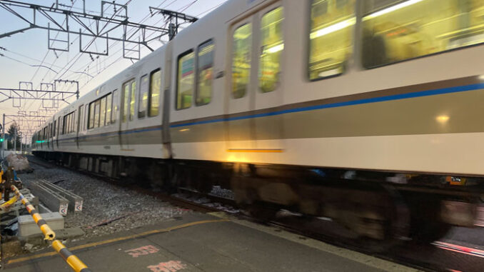 JRの電車の画像