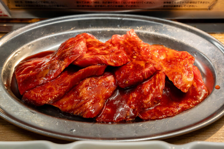 「ホルモン 焼肉 ひふみ屋」お肉のアップの画像