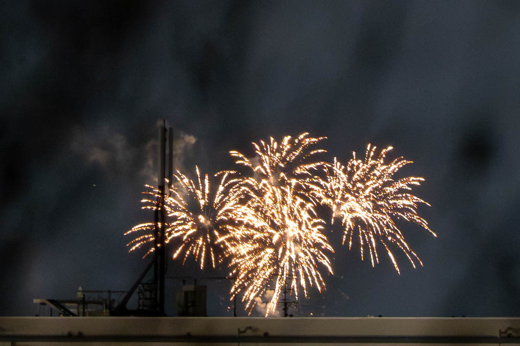 ２月６日の花火の画像