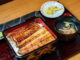 「うなぎ乃助 伏見桃山店」で食べた蒲焼・白焼の「あいもり重」の画像