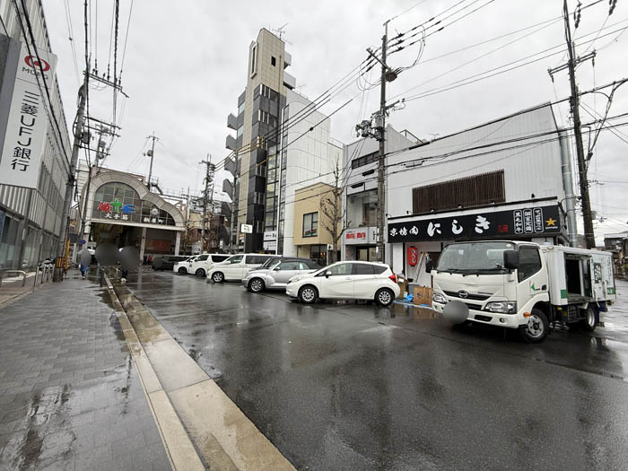 オープン予定の「京焼肉にしき」前の画像