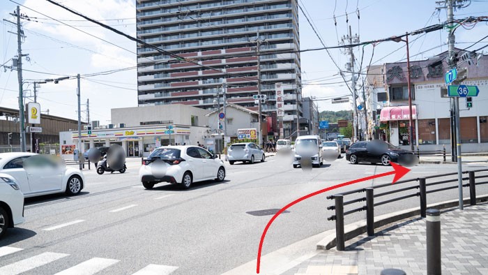 「つけ麺 詠（うた）」への行き方の画像