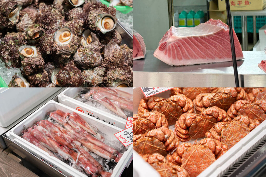 「umiya マルヤマ水産」美味しそうな魚介の画像