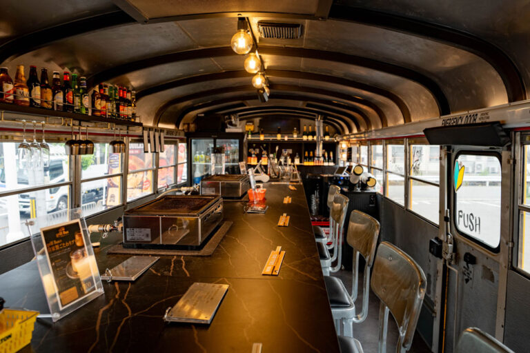 「GRILL BUS Hi.KYOTO」車内の画像